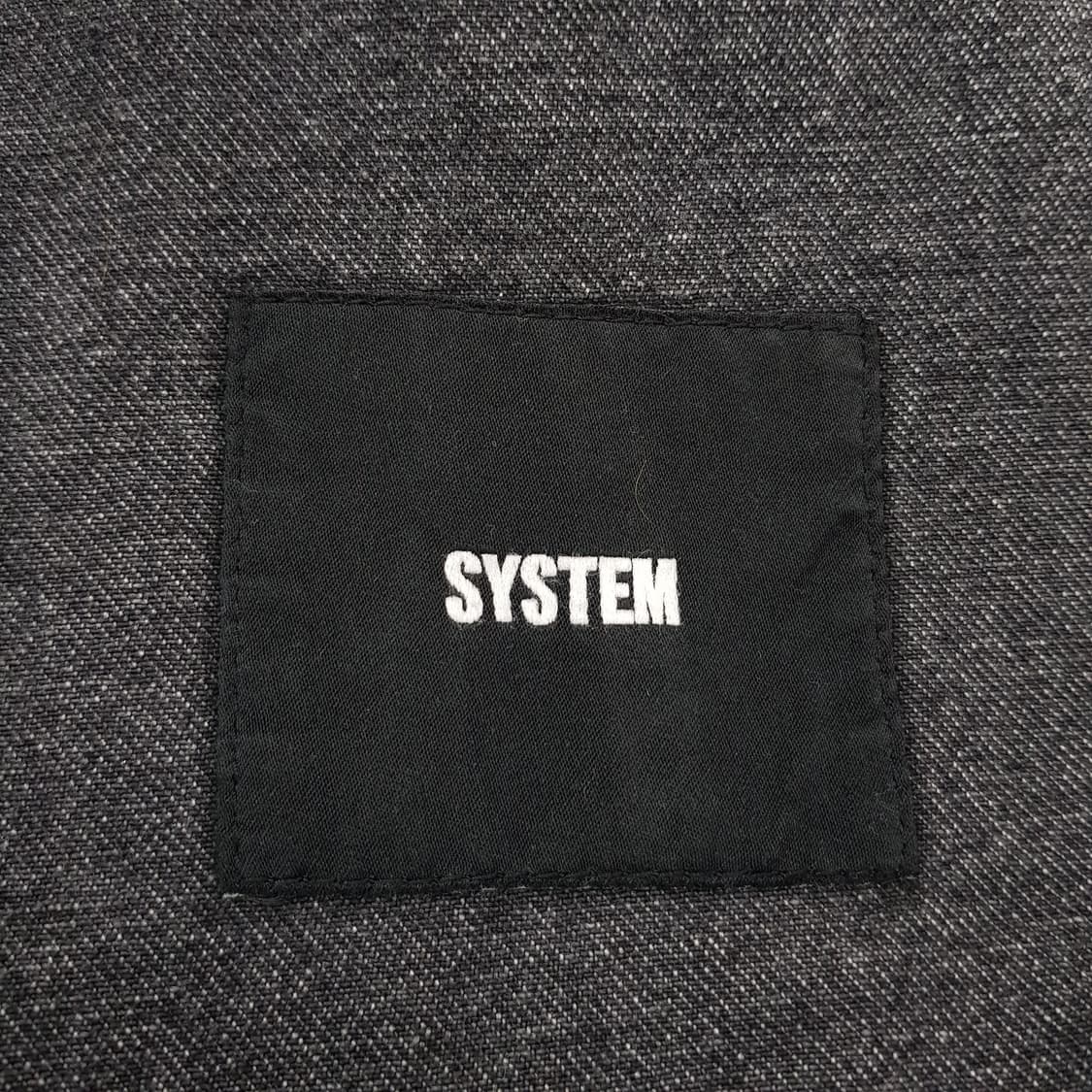 한섬 SYSTEM 시스템 2021 오버핏 데님 자켓 95사이즈 상품이미지6