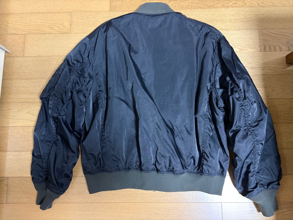 [1] 러프사이드 ma 1 마원 봄버 자켓 애쉬 블랙 상품이미지2