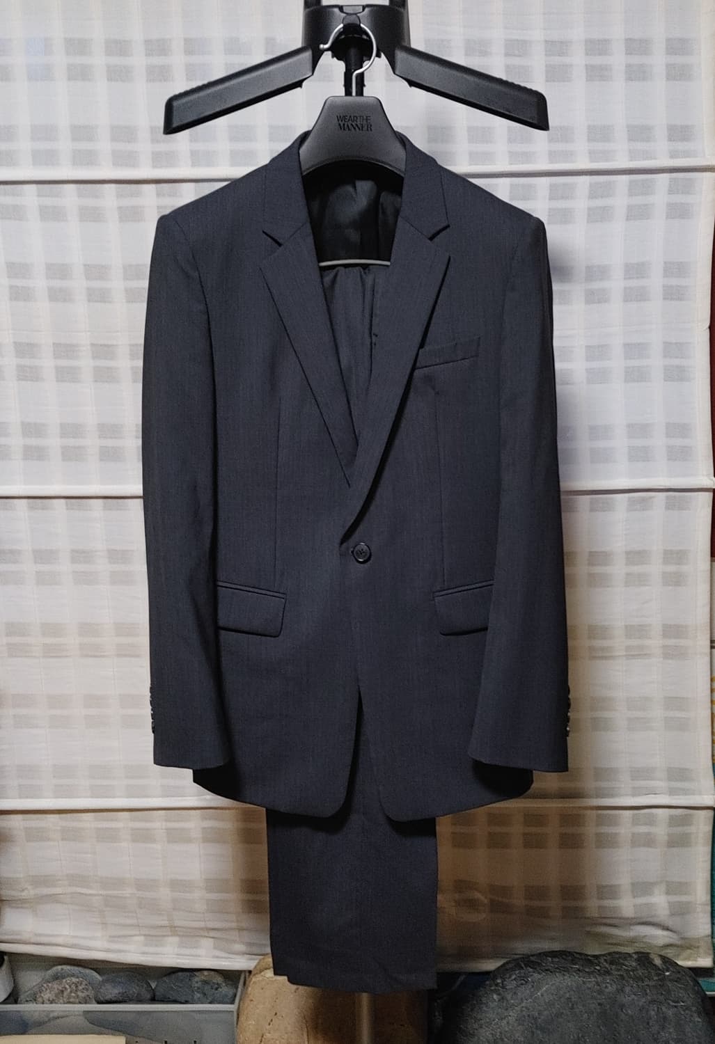 (여름 정장) 시스템 옴므 다크그레이 수트 48 / 82 상품이미지3
