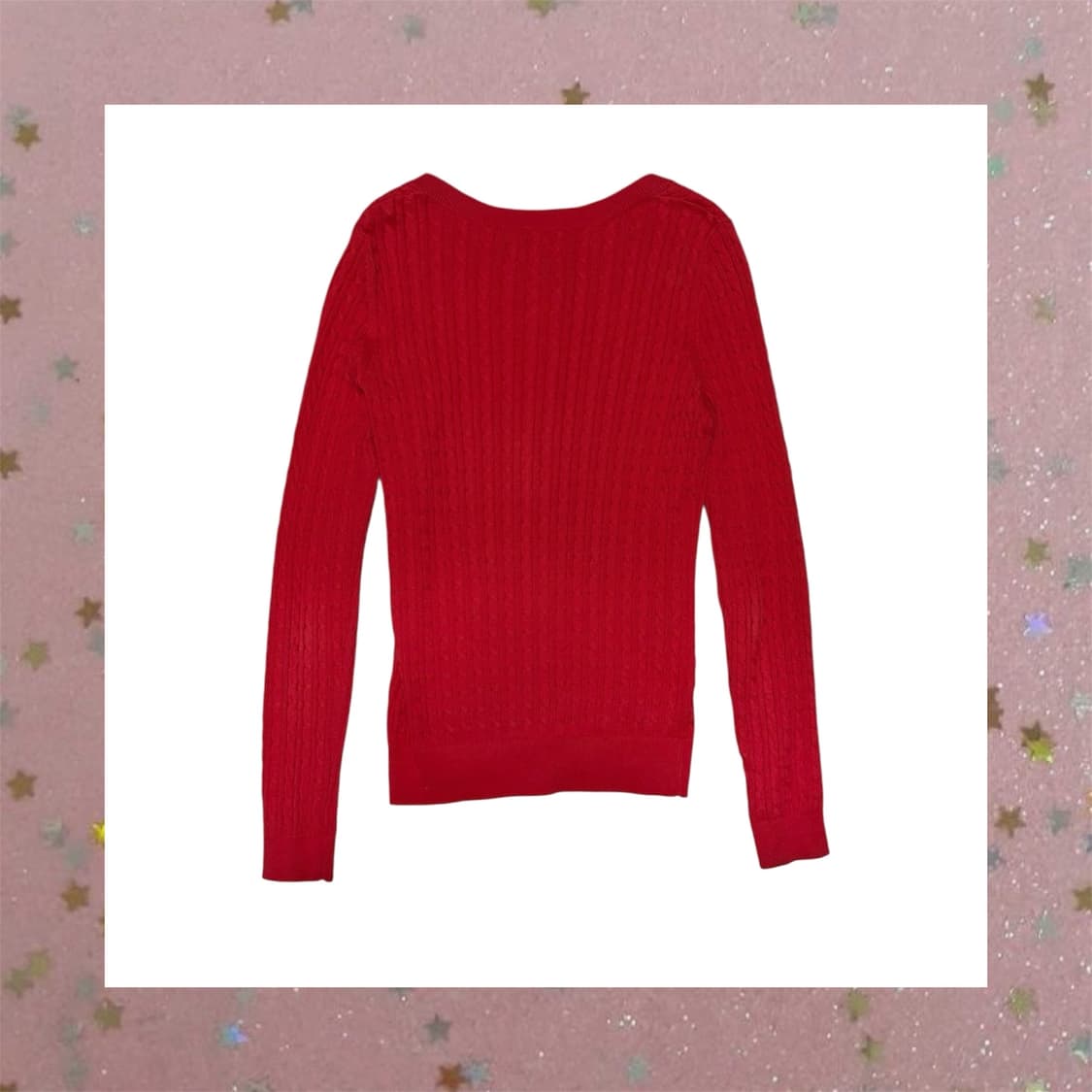 타미힐피거 꽈배기 니트가디건 상품이미지2