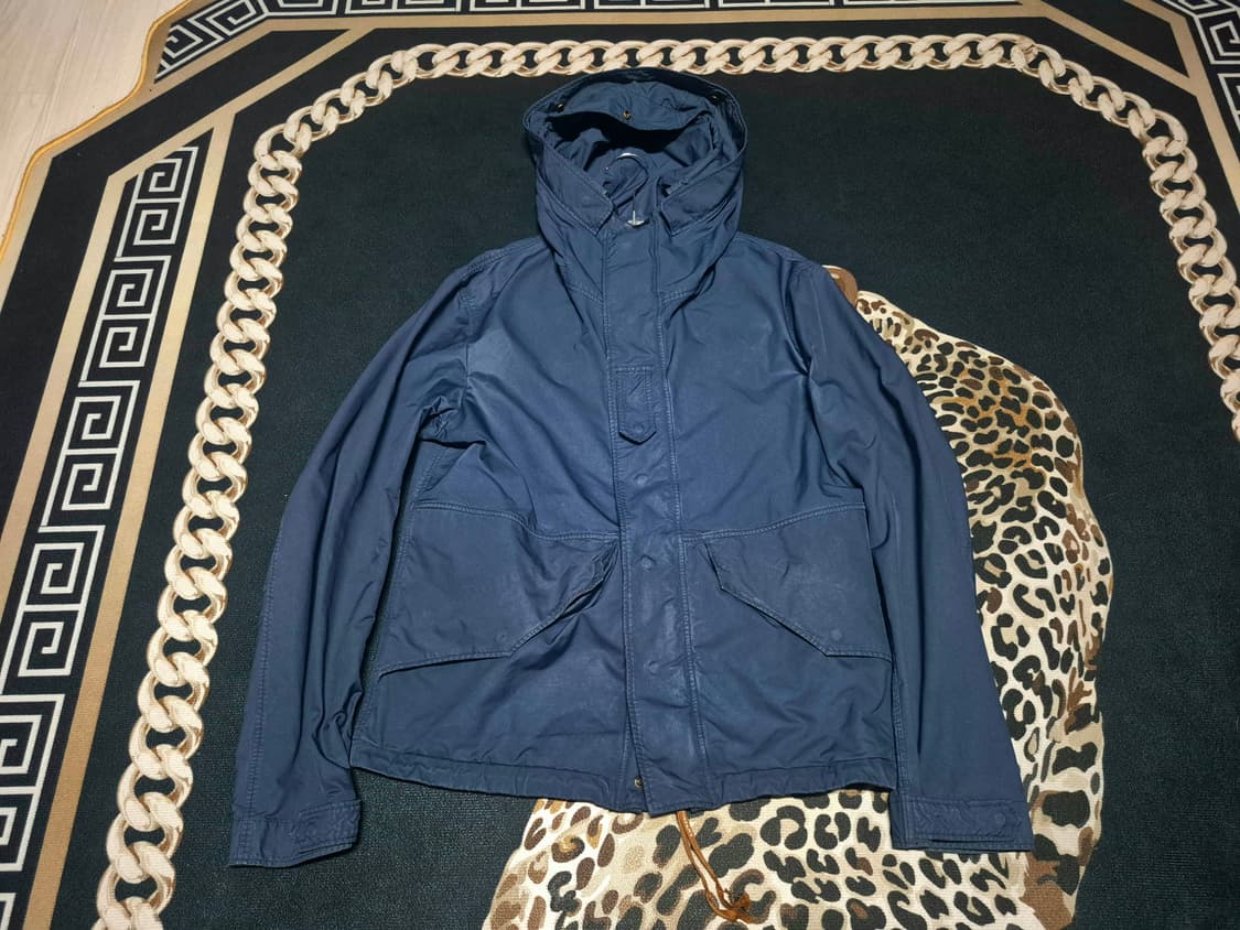 C.P 컴퍼니 가먼트 다이드 MICRO KEI 후드 자켓 L 정품 상품이미지1