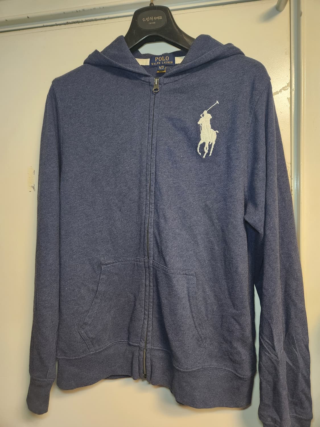 폴로 랄프로렌 빅포니 후드집업 네이비 L 상품이미지1