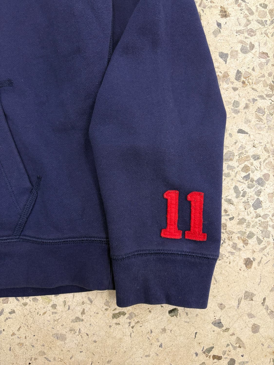 Polo 폴로 랄프로렌 네이비컬러 POLO로고 후드 티 상품이미지5