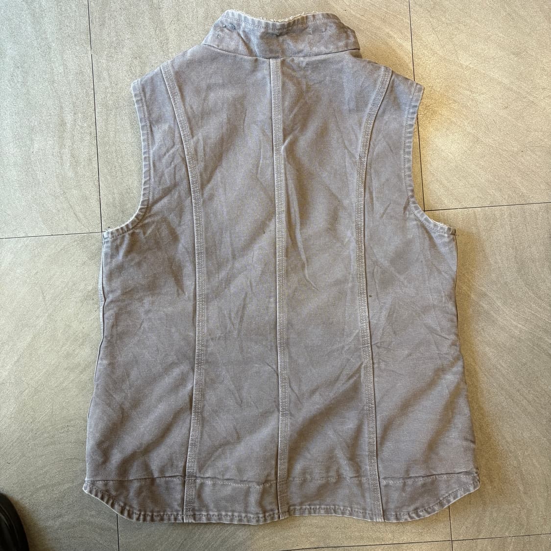 칼하트 정품 라이트퍼플 쉐르파 베스트 자켓 상품이미지9