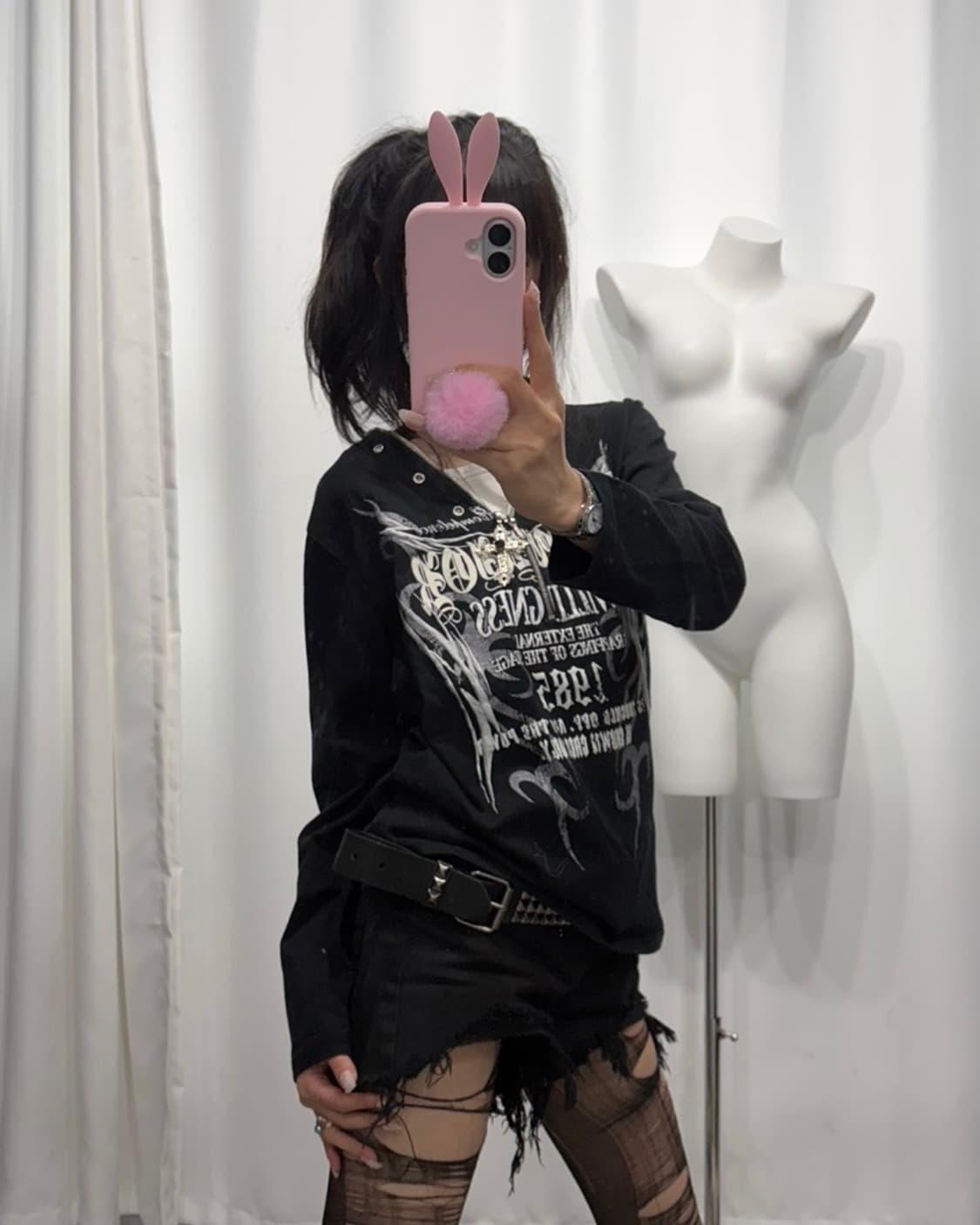 🎸블랙 재패니즈 롱슬리브🎸 상품이미지3