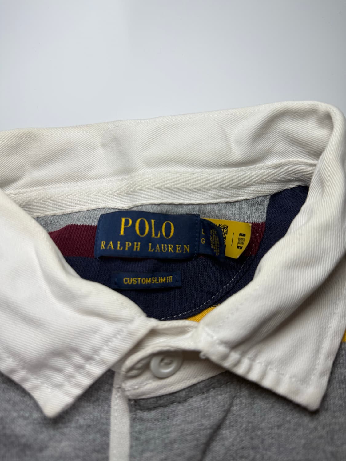 폴로 럭비 스트라이프 카라 티셔츠 상품이미지2