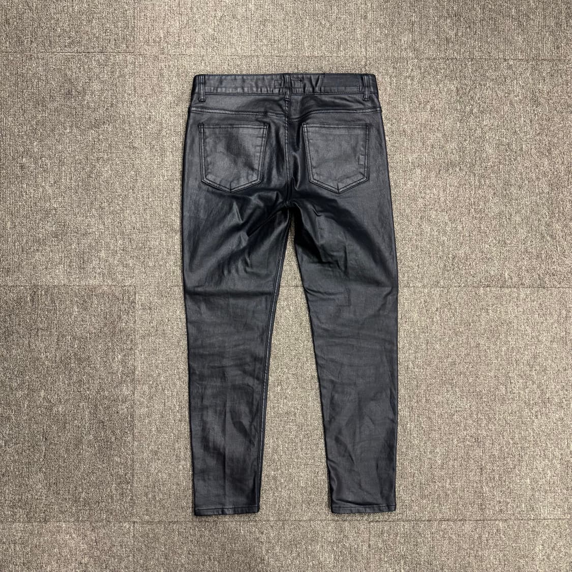 블랙 스키니 코팅진 (32)   상품이미지3