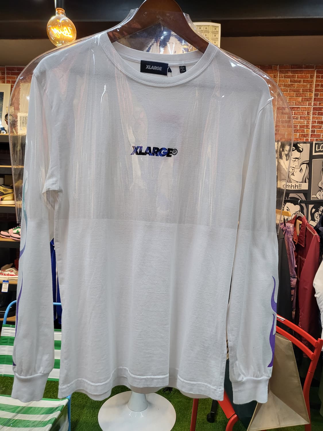 XLARGE 브랜드 긴팔 티셔츠입니다
 상품이미지1