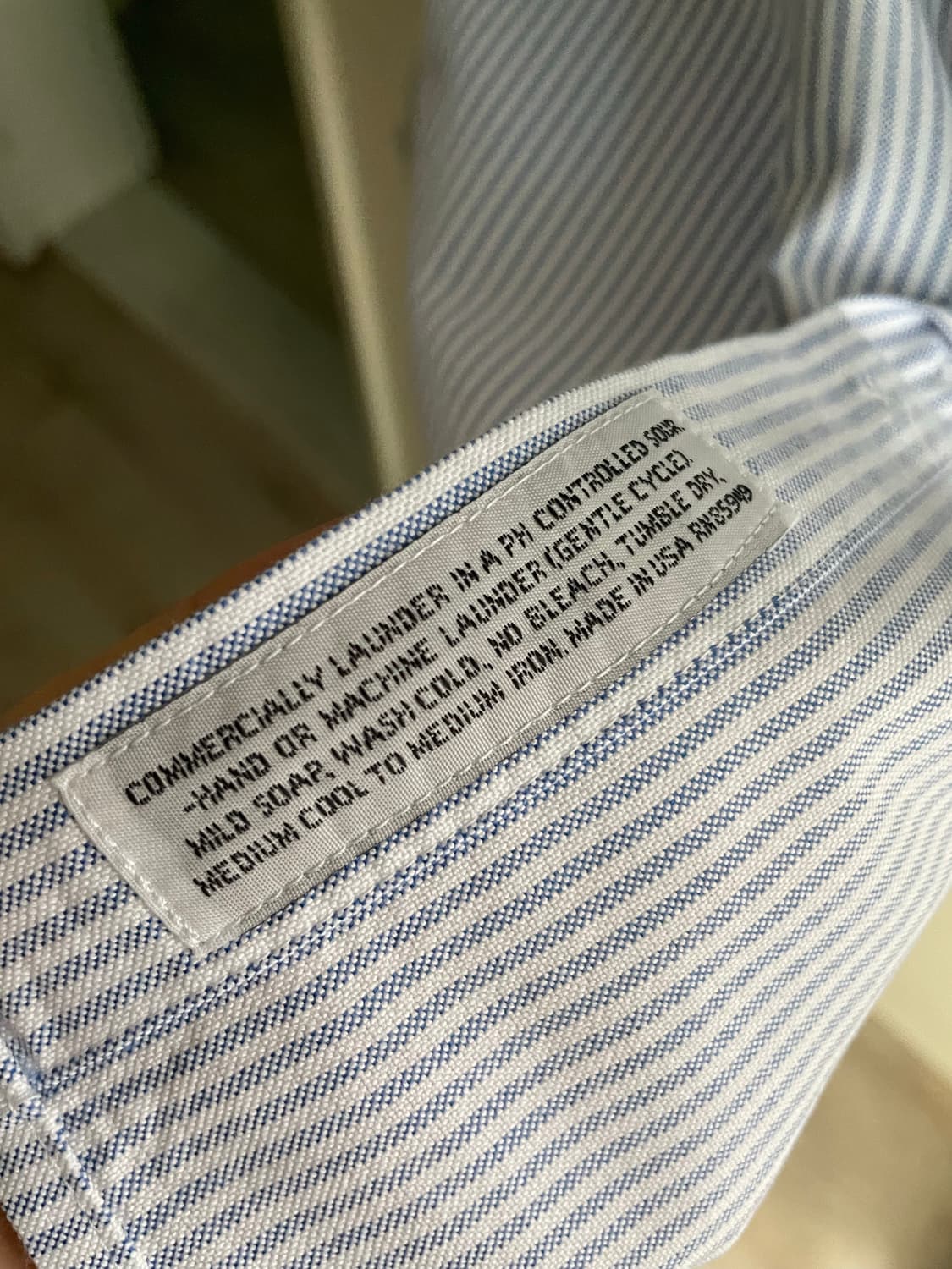 인디비주얼라이즈드 셔츠 스트라이프 버튼다운 셔츠 (USA) 상품이미지6