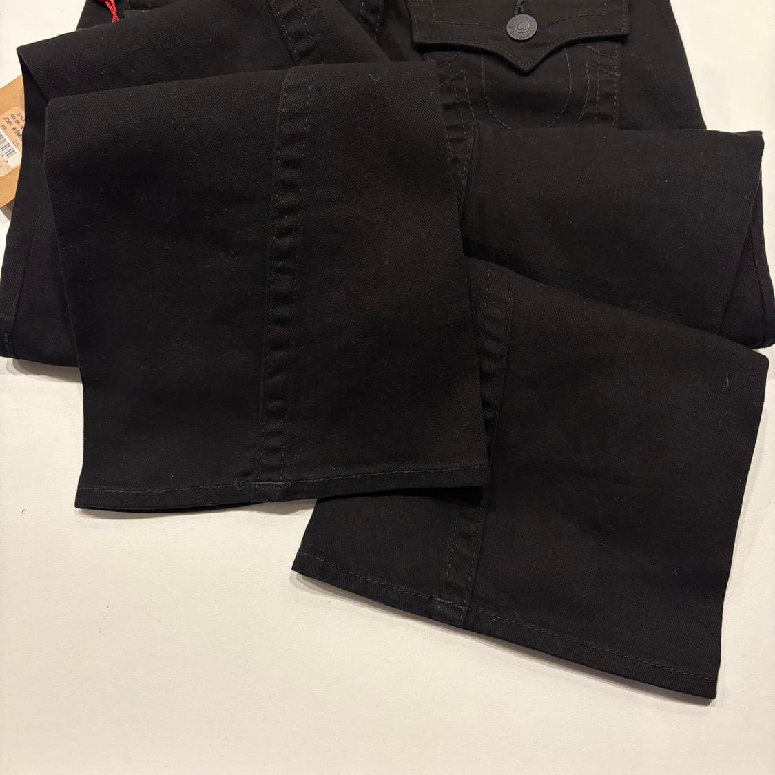 [25] 트루릴리젼 조이 블랙 부츠컷 청바지 데님 팬츠 D564 상품이미지7