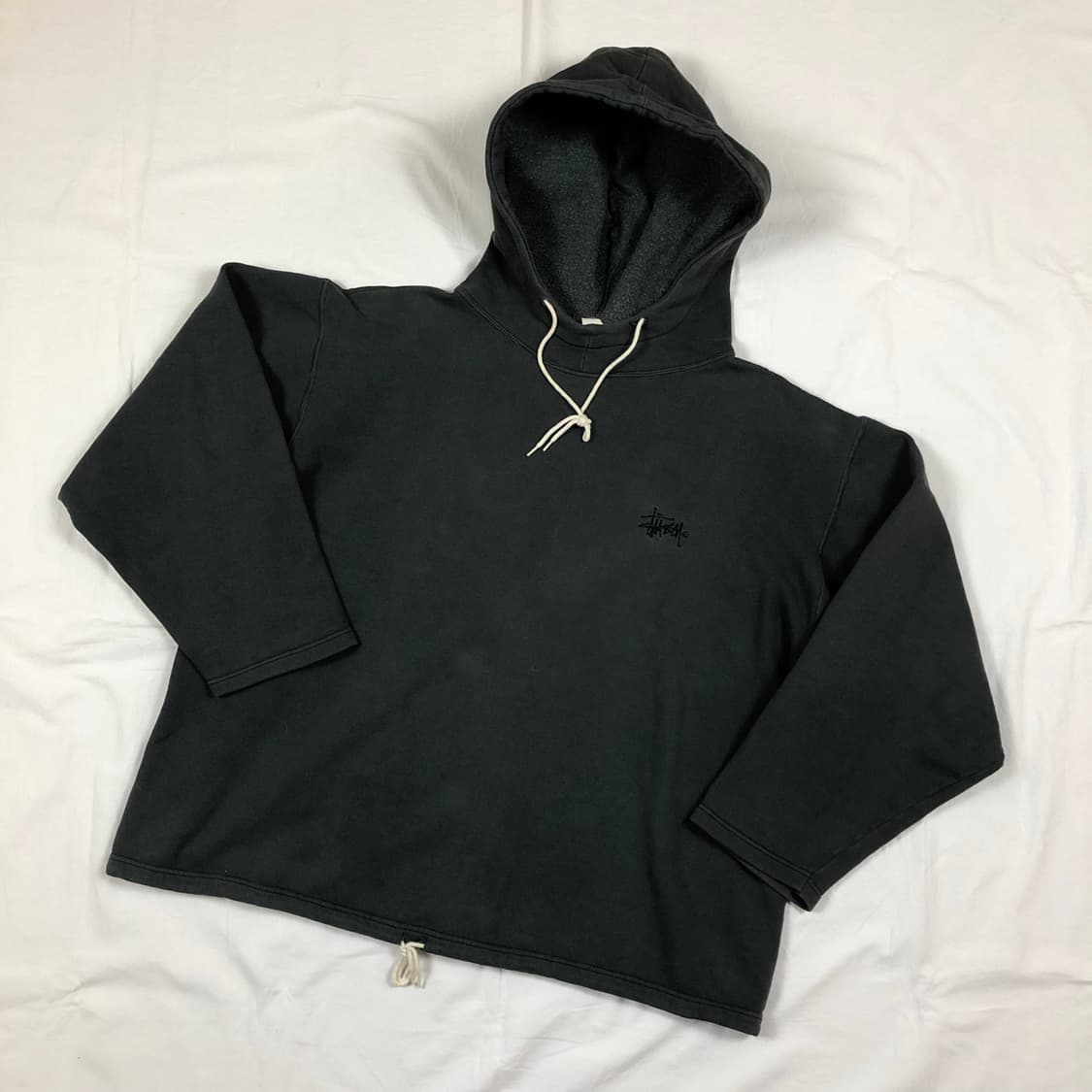 90s 스투시 stussy 로고 스웻 후드티셔츠 상품이미지1