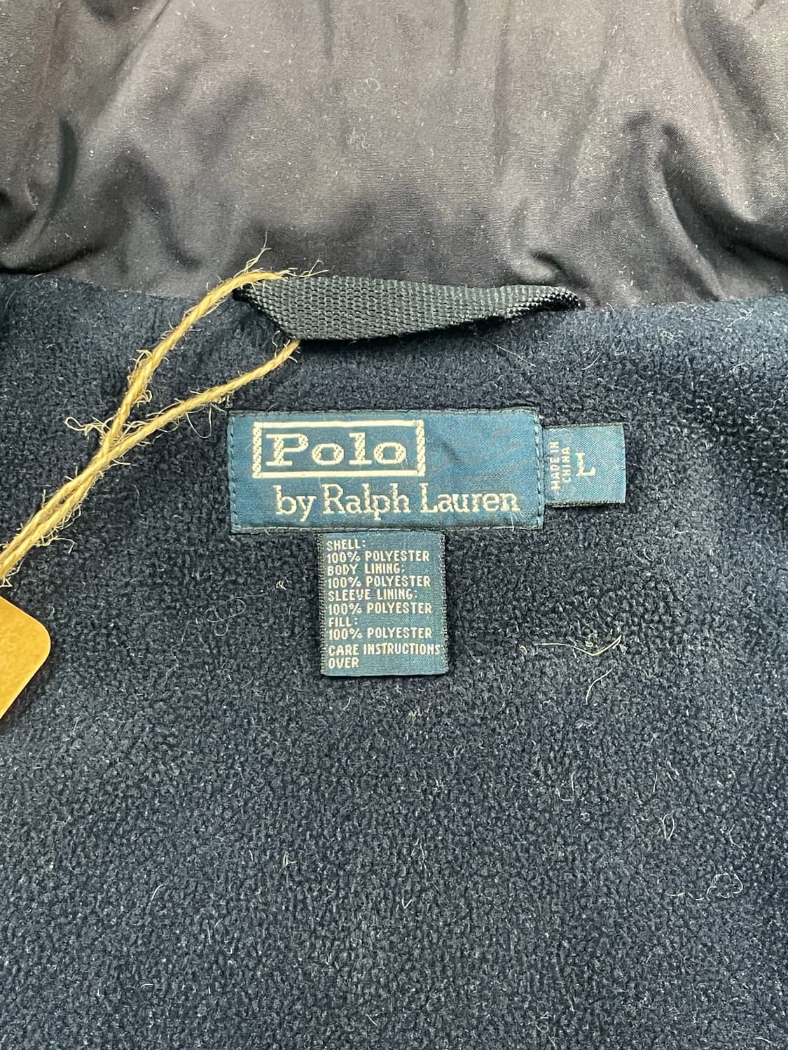 폴로 나일론 블루종 자켓 상품이미지7