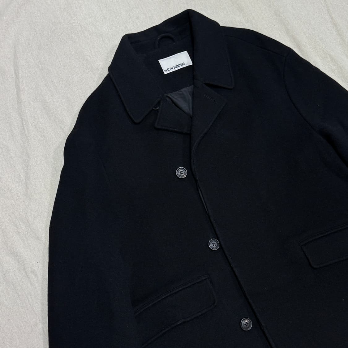 비슬로우 수티앵 칼라 오버핏 코트 L 상품이미지2