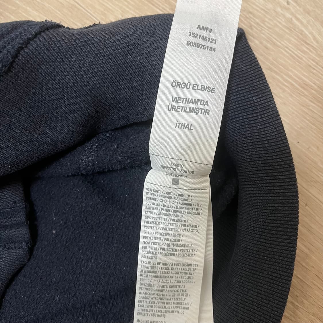 아베크롬비 앤 피치 여성 빅로고 후드집업 M(95) 상품이미지9