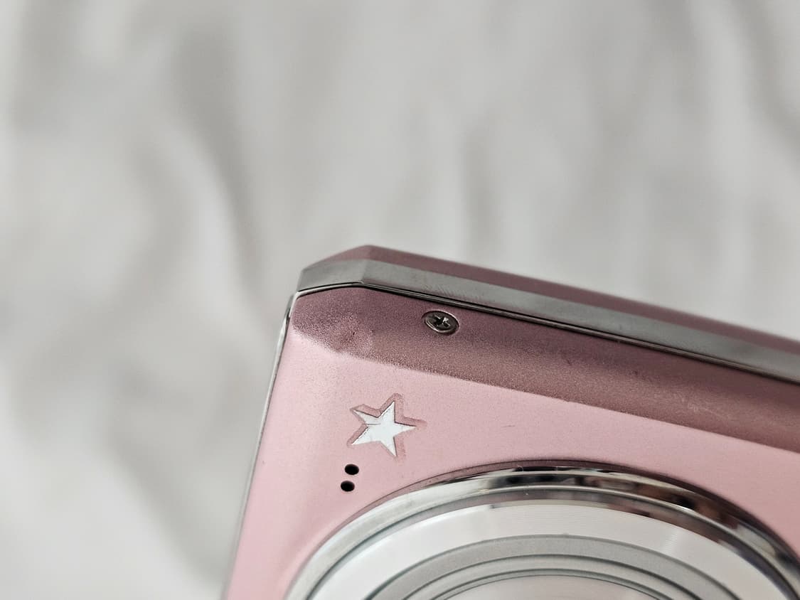 올림푸스 fe-330 핑크 빈티지 디카 디지털 카메라 연핑크 상품이미지4