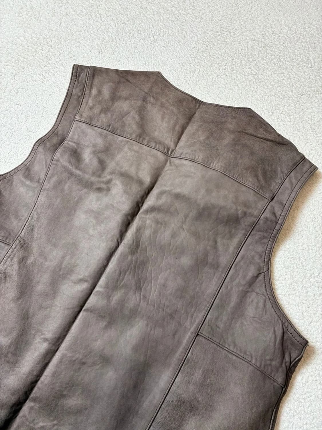 노스랜즈 90's 헤리티지 양가죽 베스트 PN7348 상품이미지5