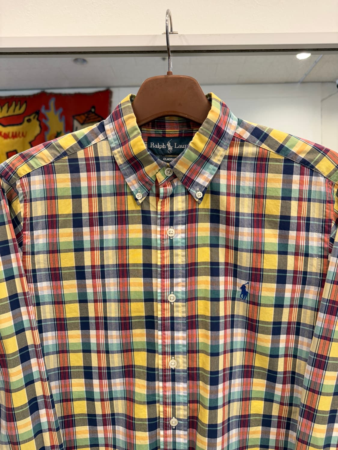 Polo RL 폴로 랄프로렌 CLASSIC 마드라스 체크 셔츠 상품이미지2