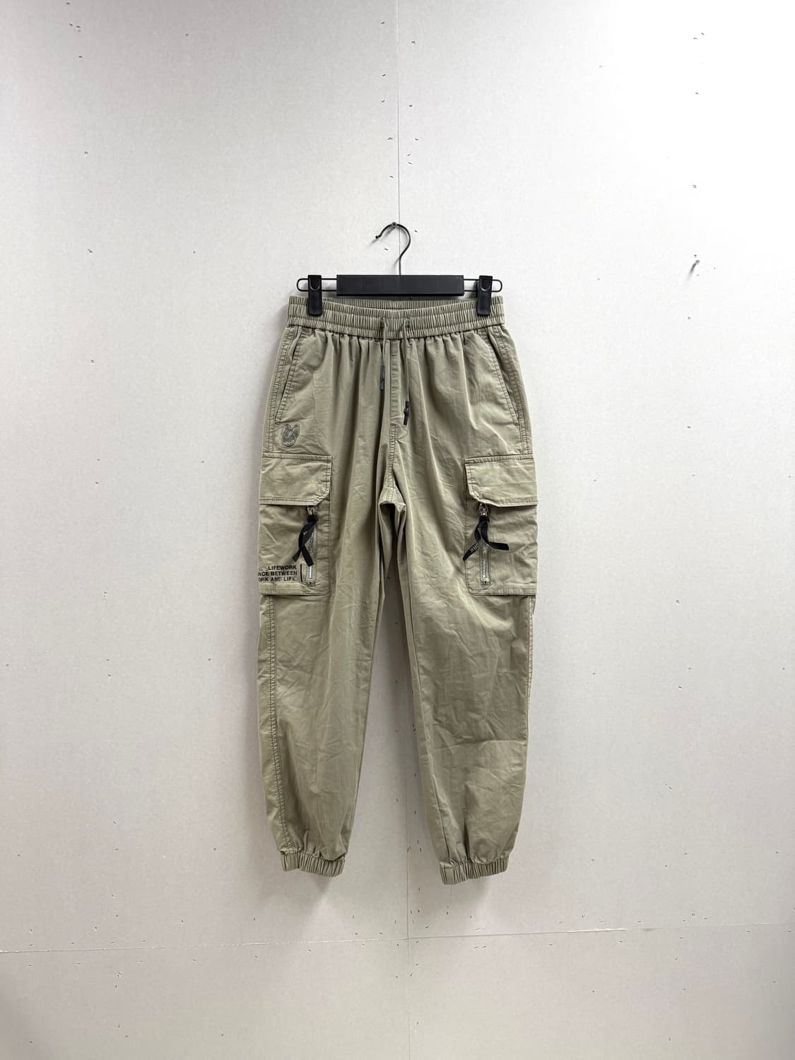 여성 S / 라이프워크 카고 조거팬츠 카키 상품이미지1