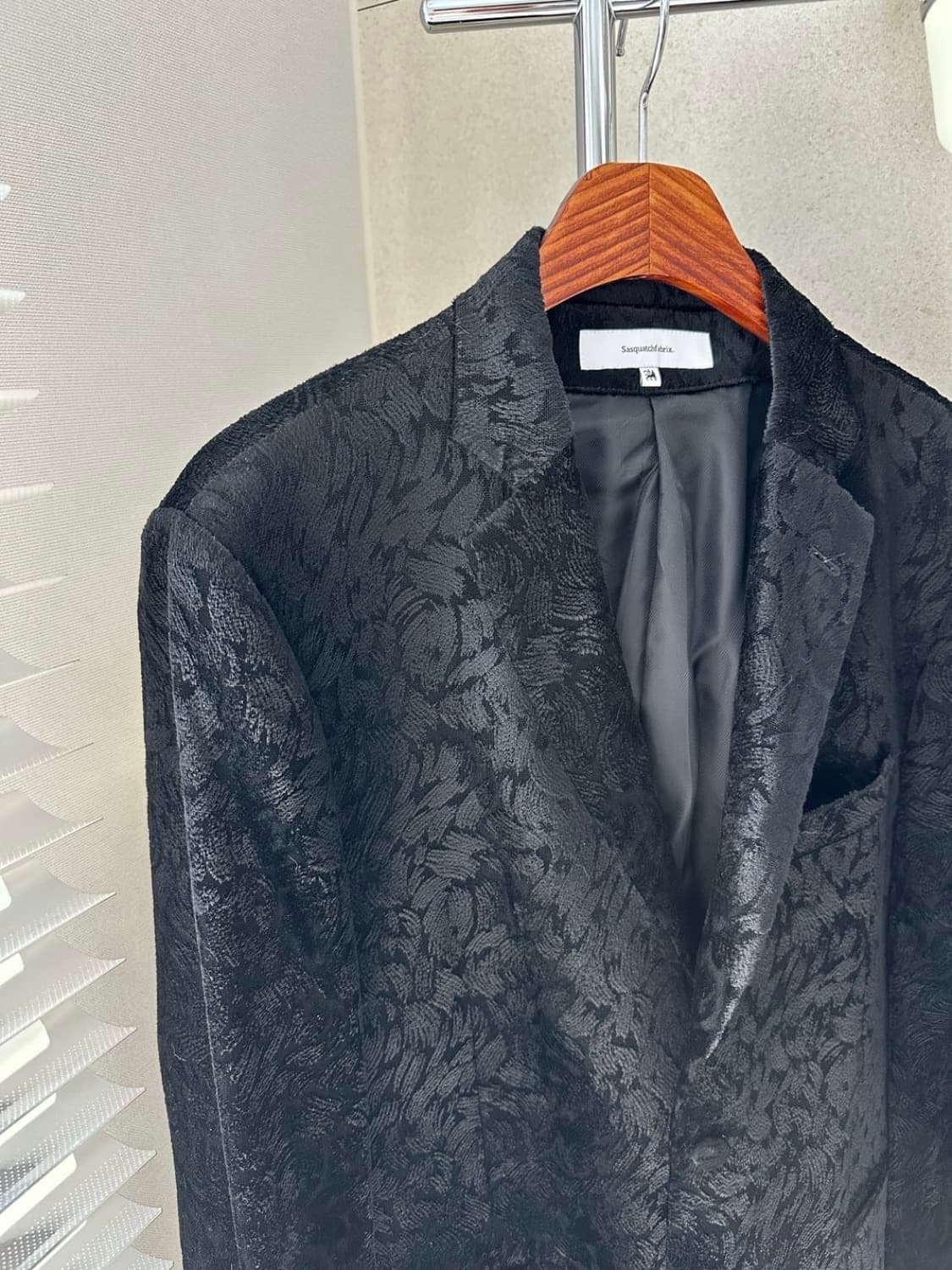 사스콰치패브릭스 벨벳 블레이저 상품이미지2