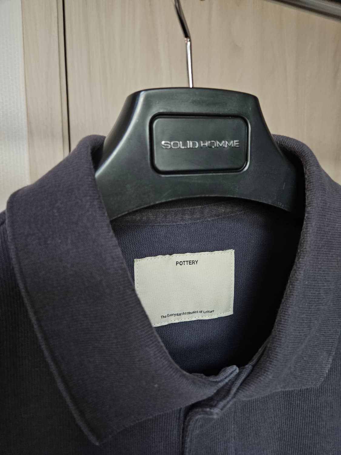 포터리 23ss 파인 코튼 반팔 컴포트 폴로 티셔츠 상품이미지5