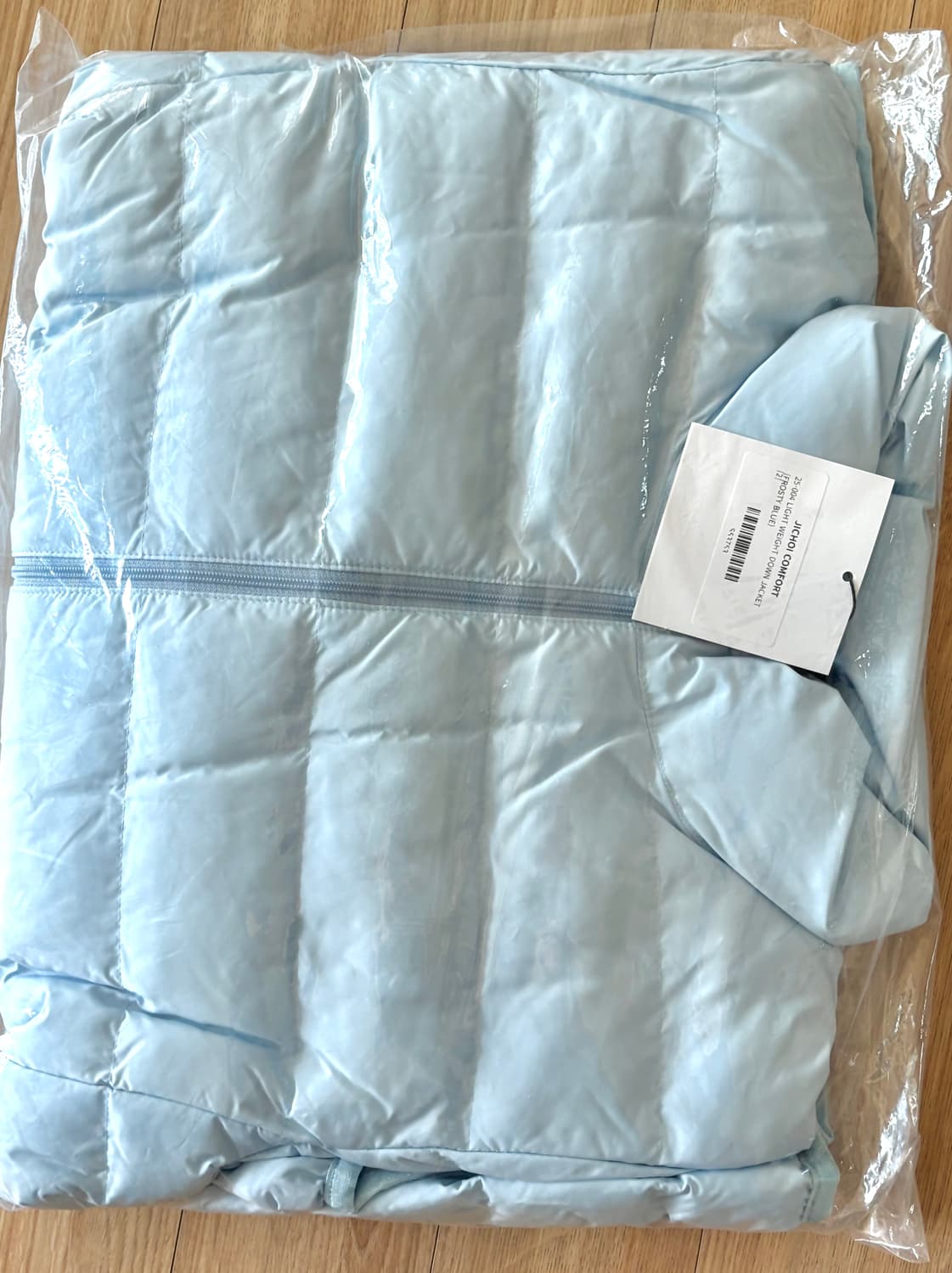 지초이컴포트 라이트웨이트 다운 자켓 패딩 블루 상품이미지2