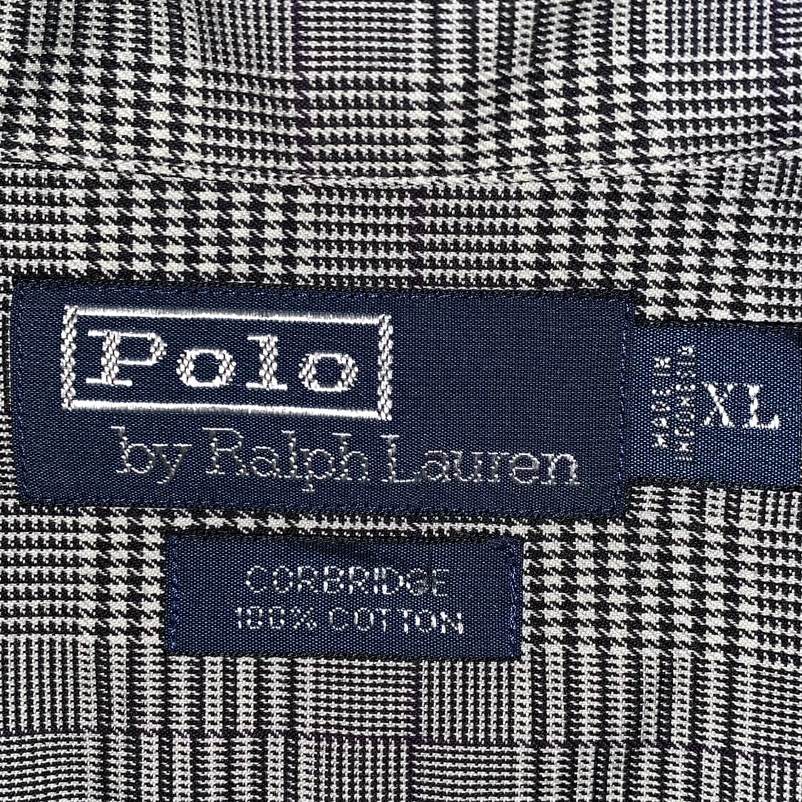 [XL] 폴로 랄프로렌 글렌체크 코튼셔츠 코르브릿지 상품이미지4