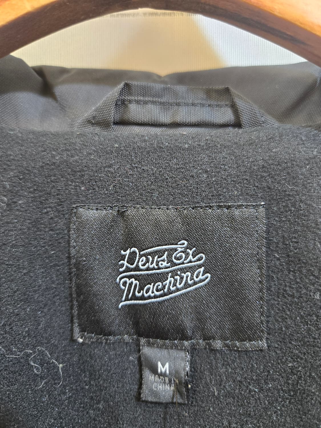 데우스 엑스 마키나 코치 자켓 블랙 M 상품이미지2