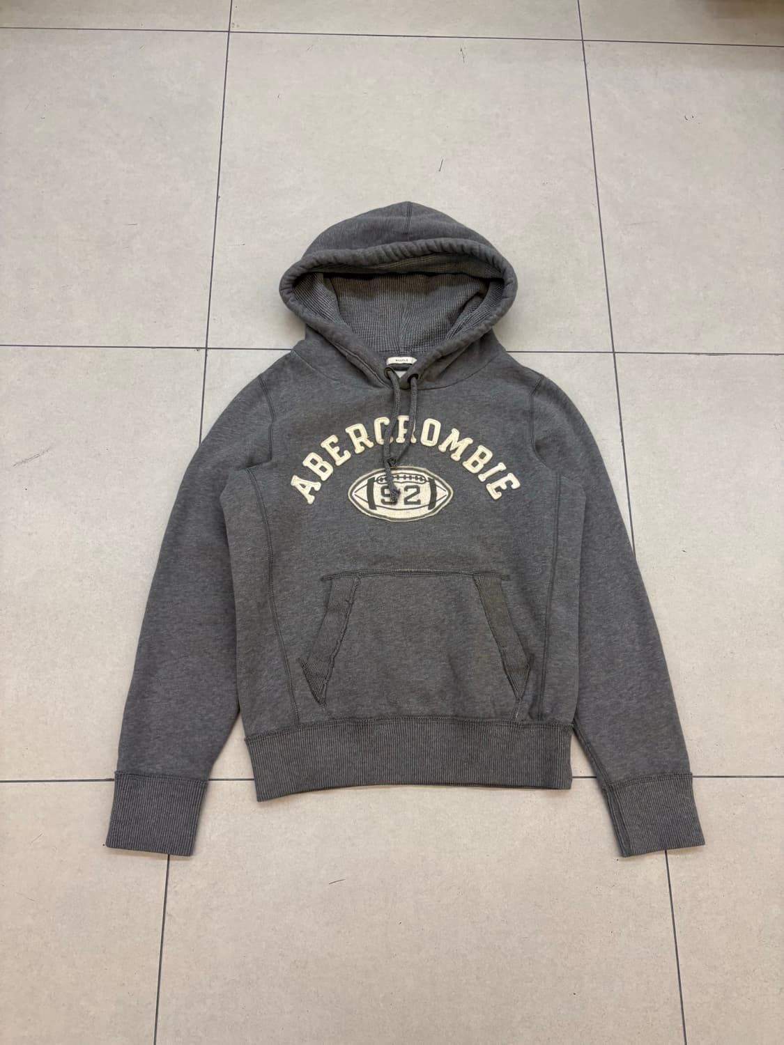 아베크롬비 92 그레이 후드티 상품이미지2
