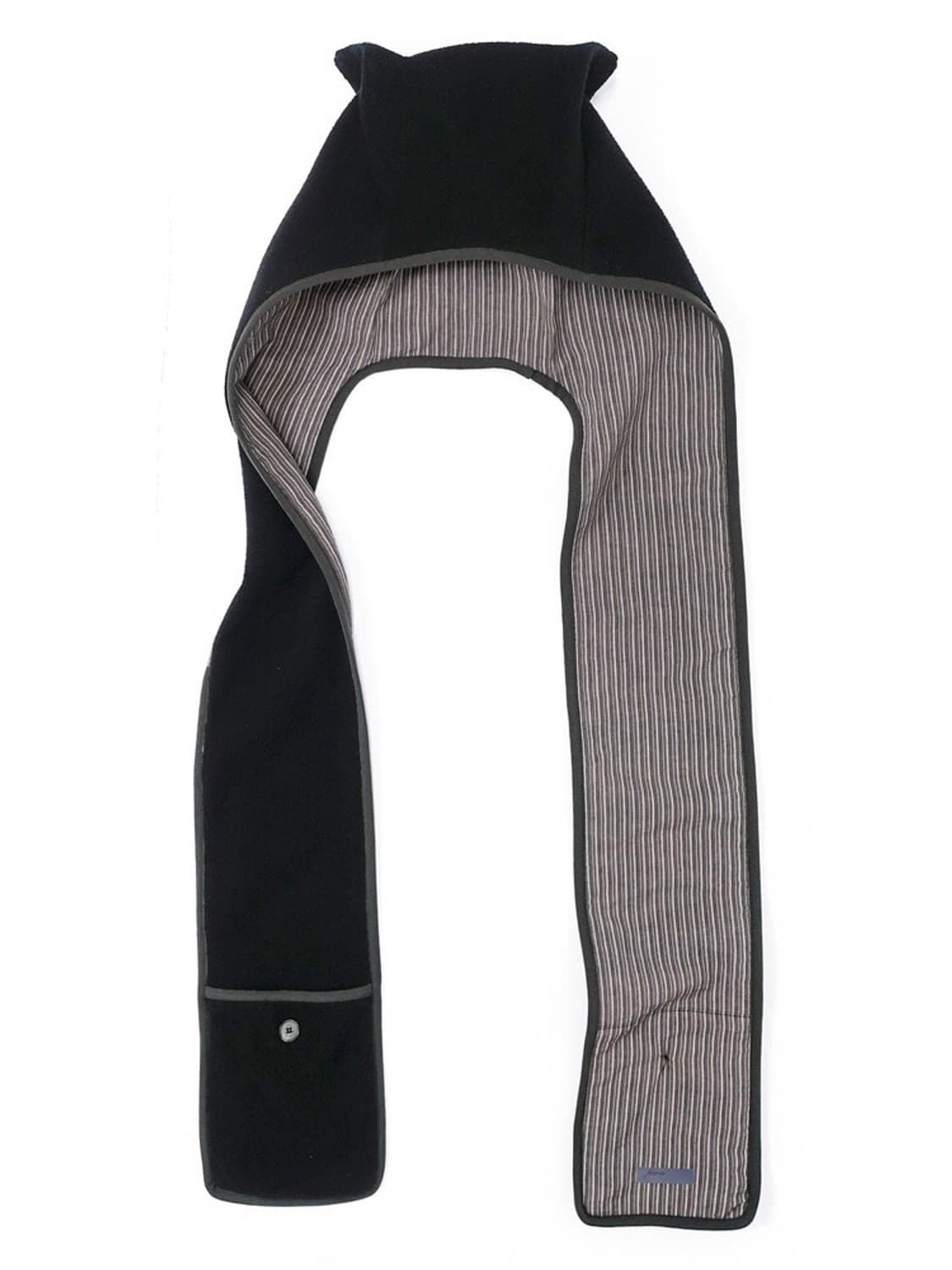 [새상품] 샵페어리 후드 머플러 블랙 fleece hood muffler 상품이미지1