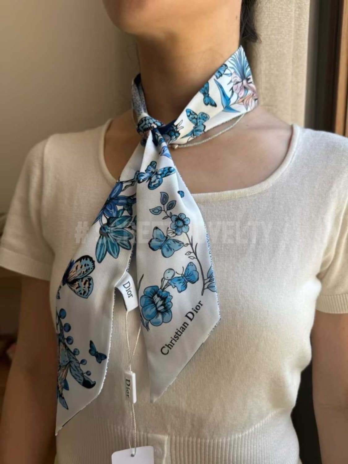 디올 실크 방도 스카프 풀박스 풀박스  상품이미지5