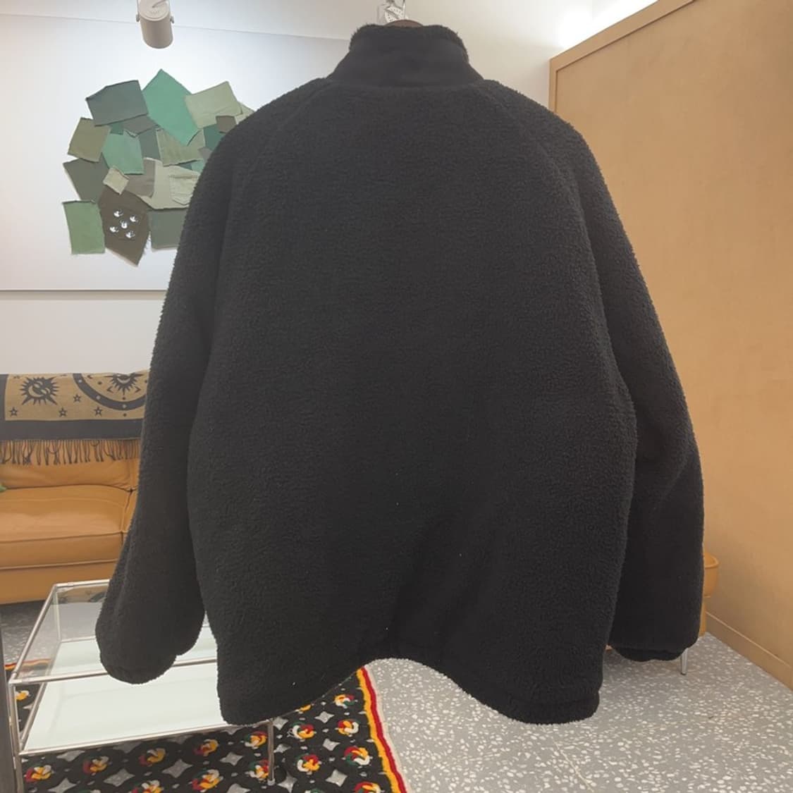 프리즘웍스 모던캐주얼 아방핏 포켓 뽀글이 후리스 XL C08120 상품이미지4