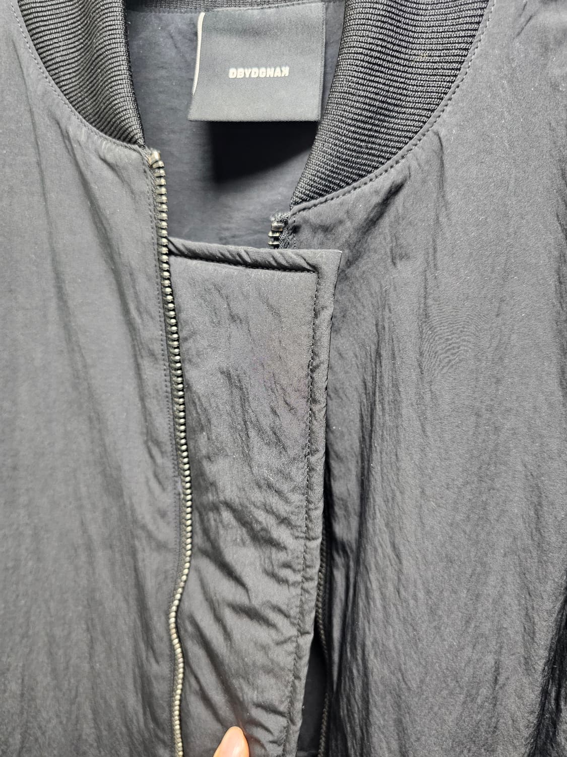 새상품 디그낙 봄버 롱점퍼(봄 점퍼) 상품이미지5