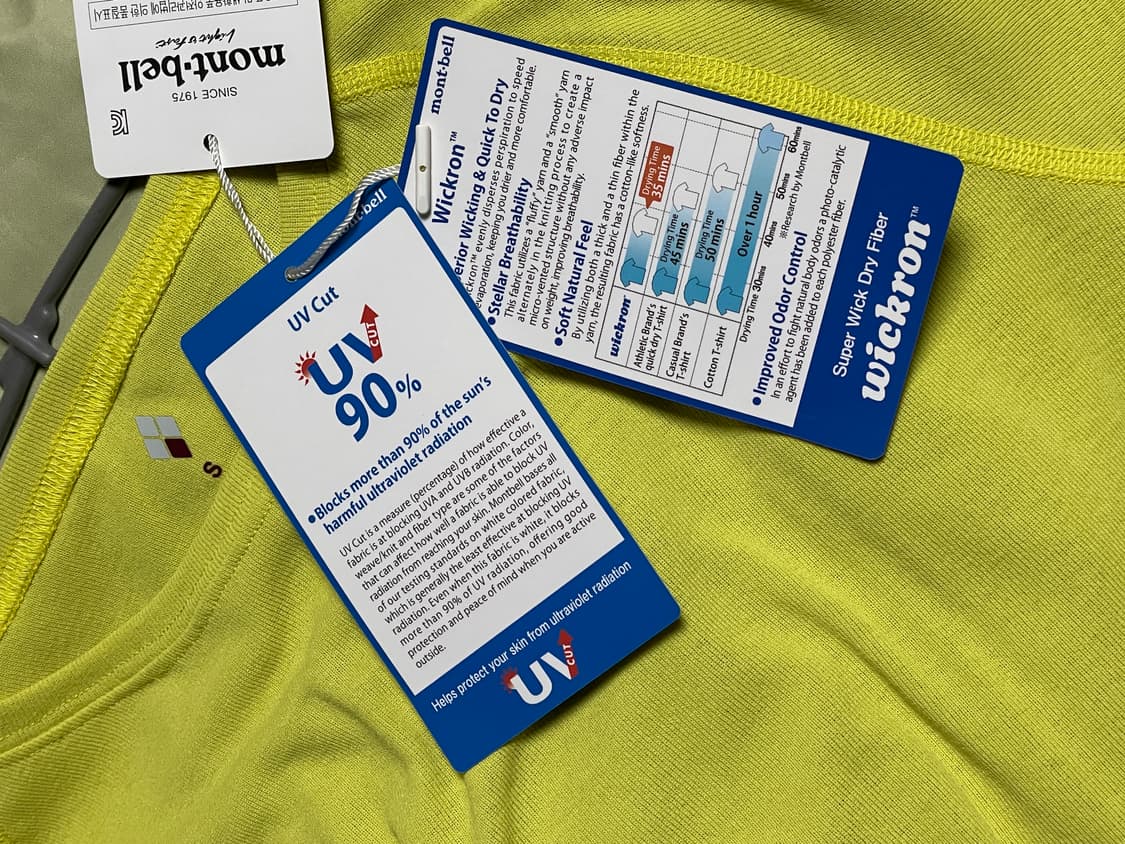 몽벨 희귀 매물 여성 7부 라운드 티셔츠 새상품 Y2k 상품이미지6