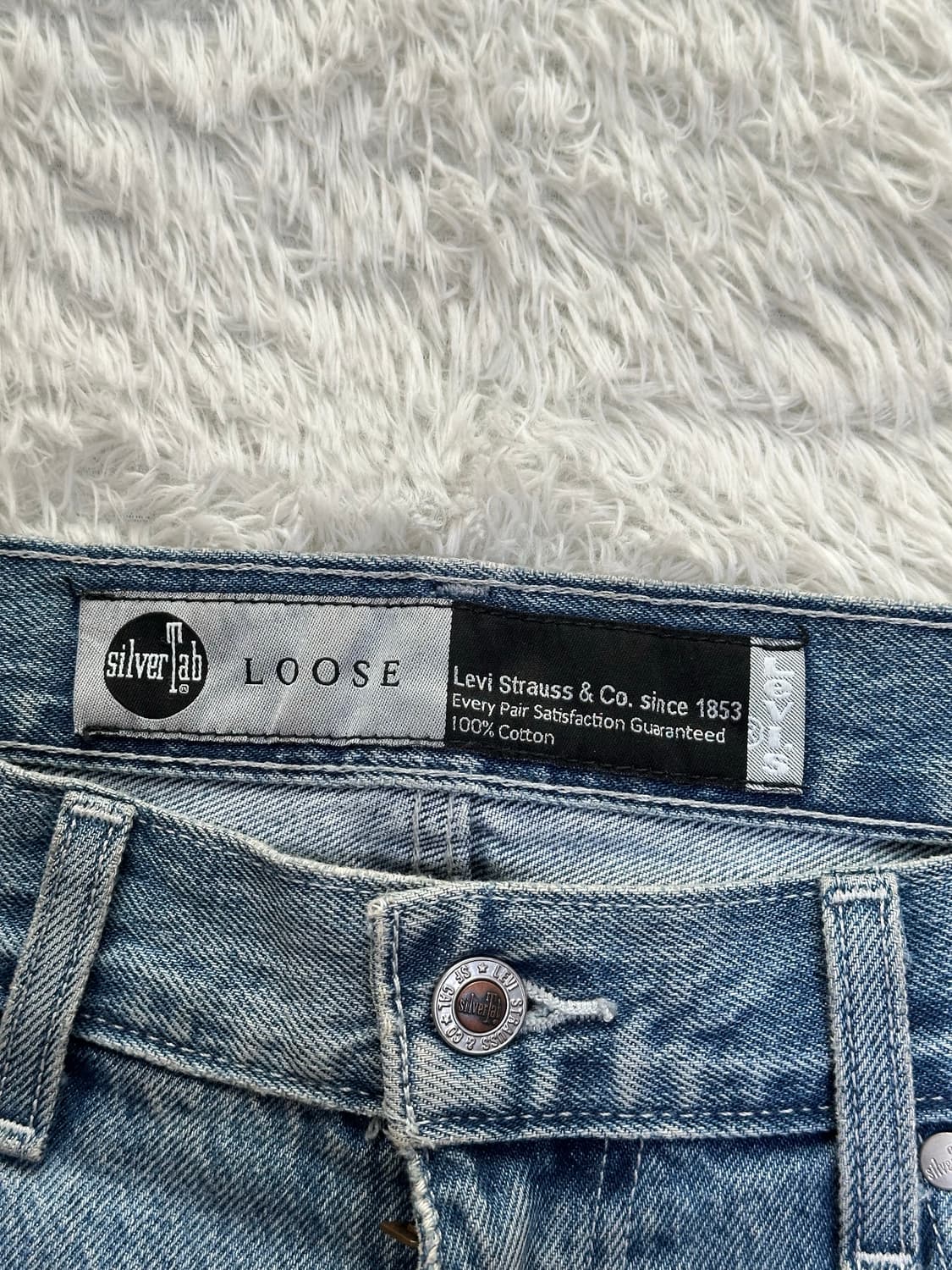 리바이스 실버탭 루즈핏 데님 W32 상품이미지5