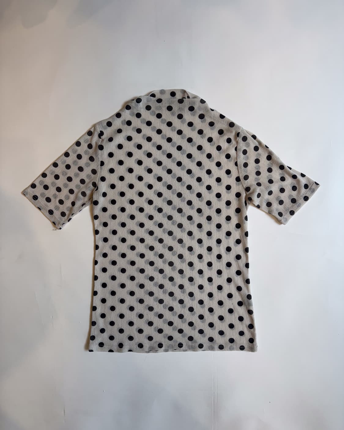 Polka Dot Short Sleeve Shirt  상품이미지1
