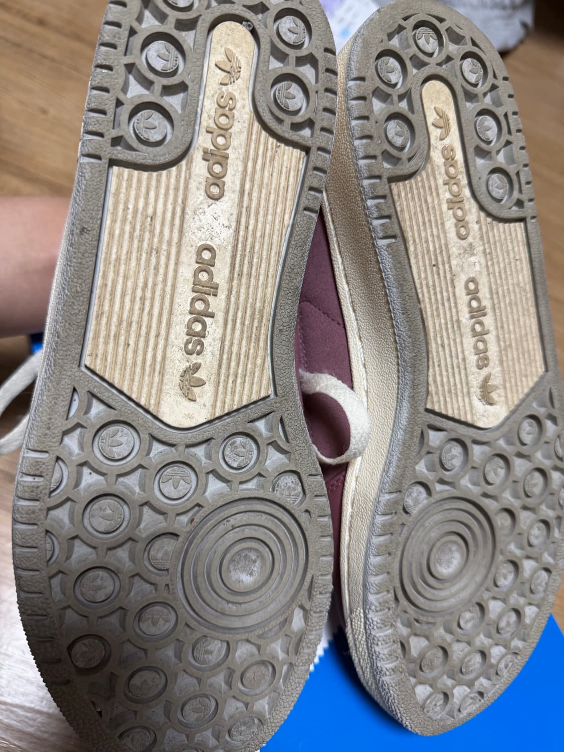 아디다스 센테니얼 85 다크핑크:화이트 270 상품이미지6