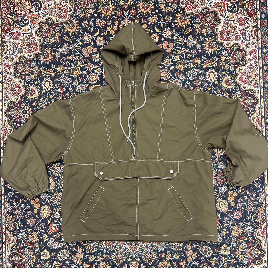 카키 아노락 후드 자켓 (FREE) 상품이미지1