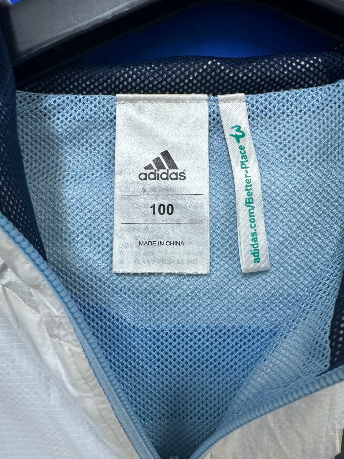 아디다스 09/10 아르헨티나 메시 얇은바람막이 L100 상품이미지5