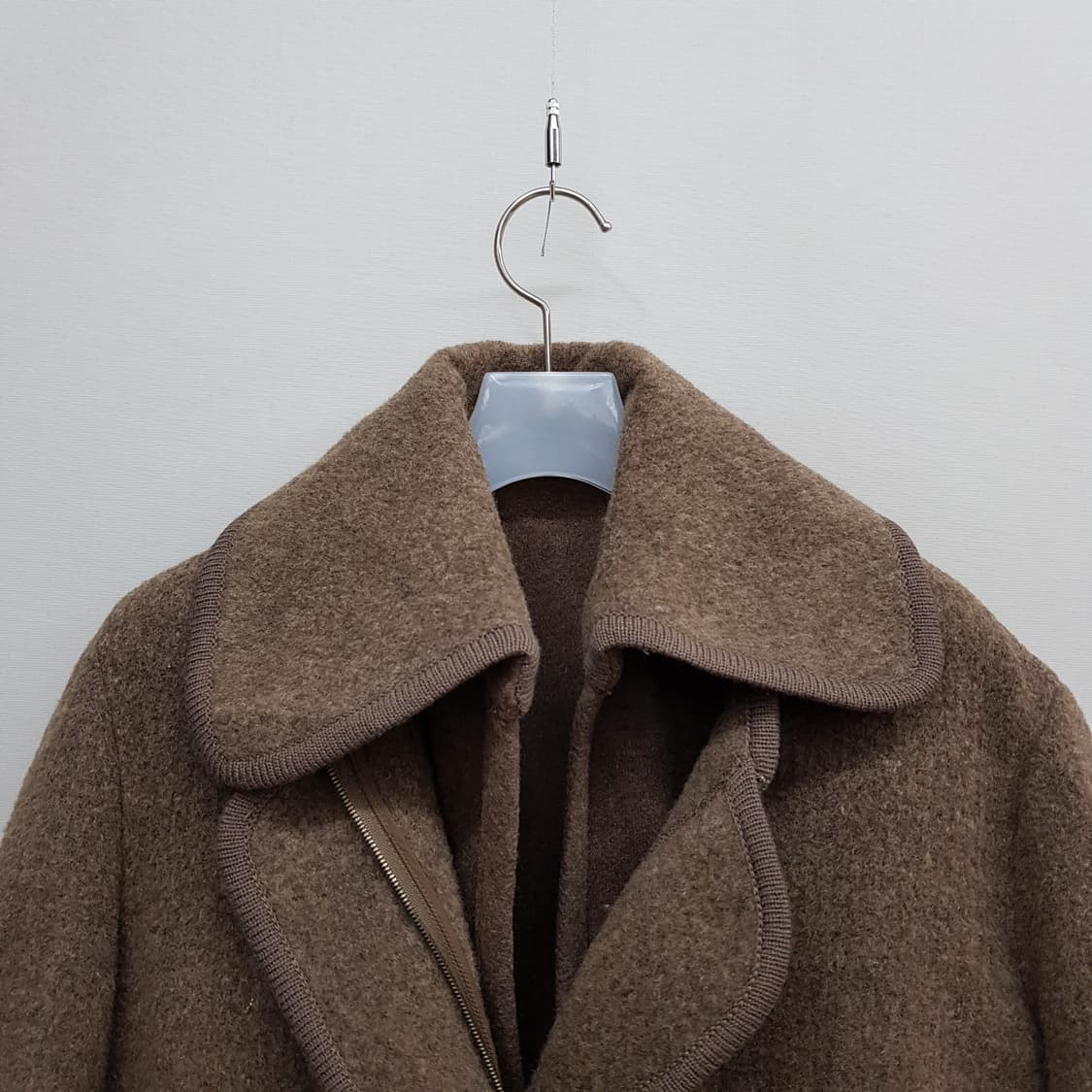 한섬 MINE 베이비 라마 울 베스트 코트 세트  76-90-155사이즈 상품이미지2