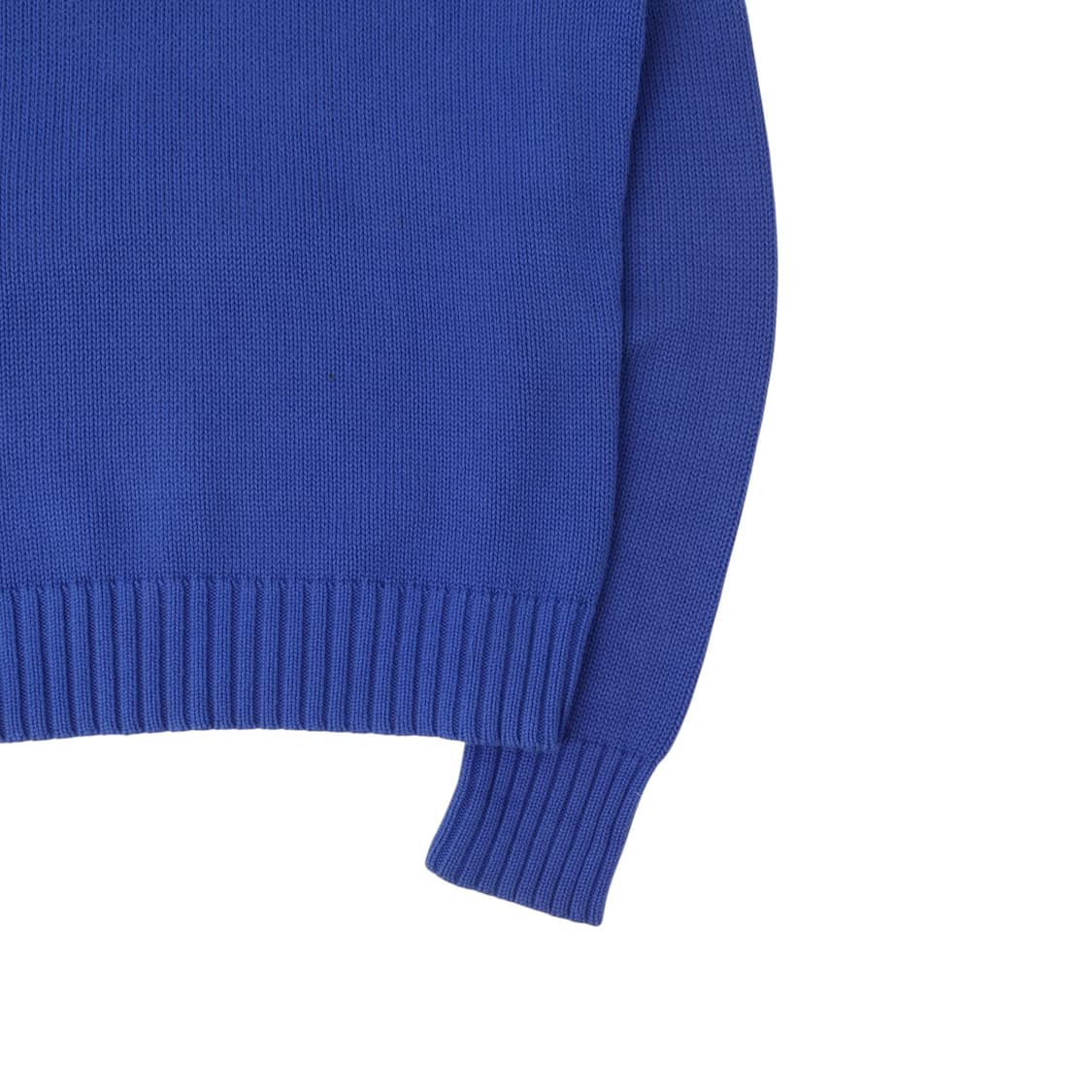 폴로 랄프로렌 우먼스 블루 숄카라 니트 상품이미지4