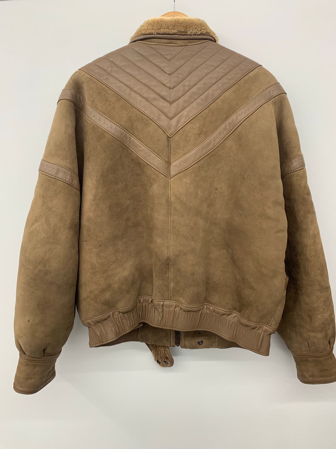 이태리 무통 무스탕 봄버 상품이미지7