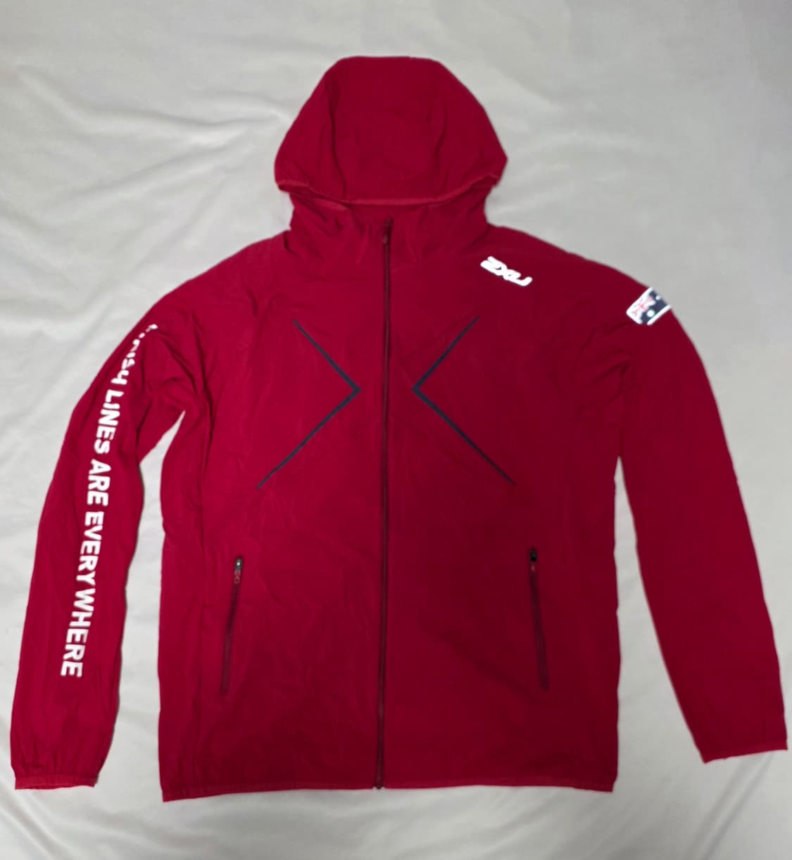 (미사용) 2XU 러닝 에어로 바람막이 XL 105 - 신축성, 리플렉스 상품이미지1