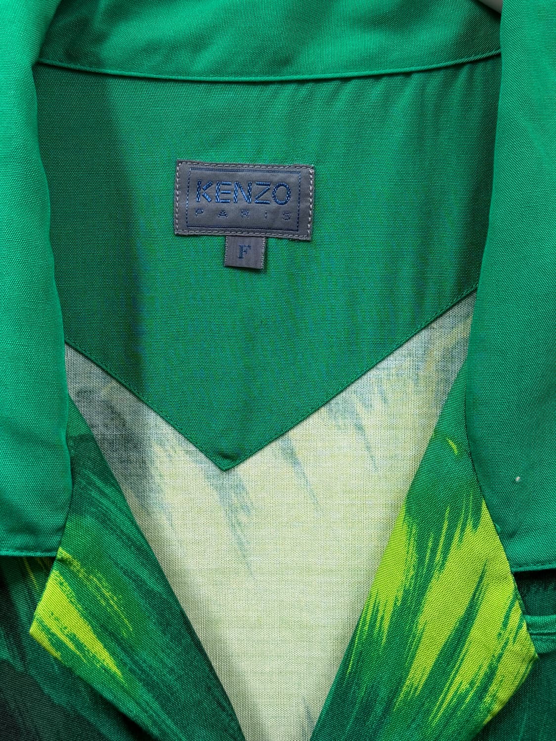 Kenzo 겐조 90's 메이드인재팬 플라워 셔츠 F 상품이미지2