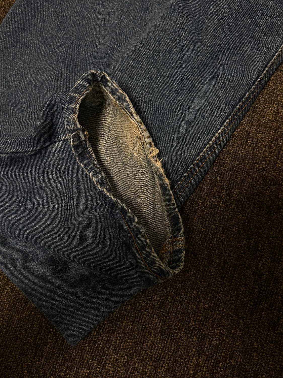 [34] 오베이 중청 데님 배기핏 상품이미지8