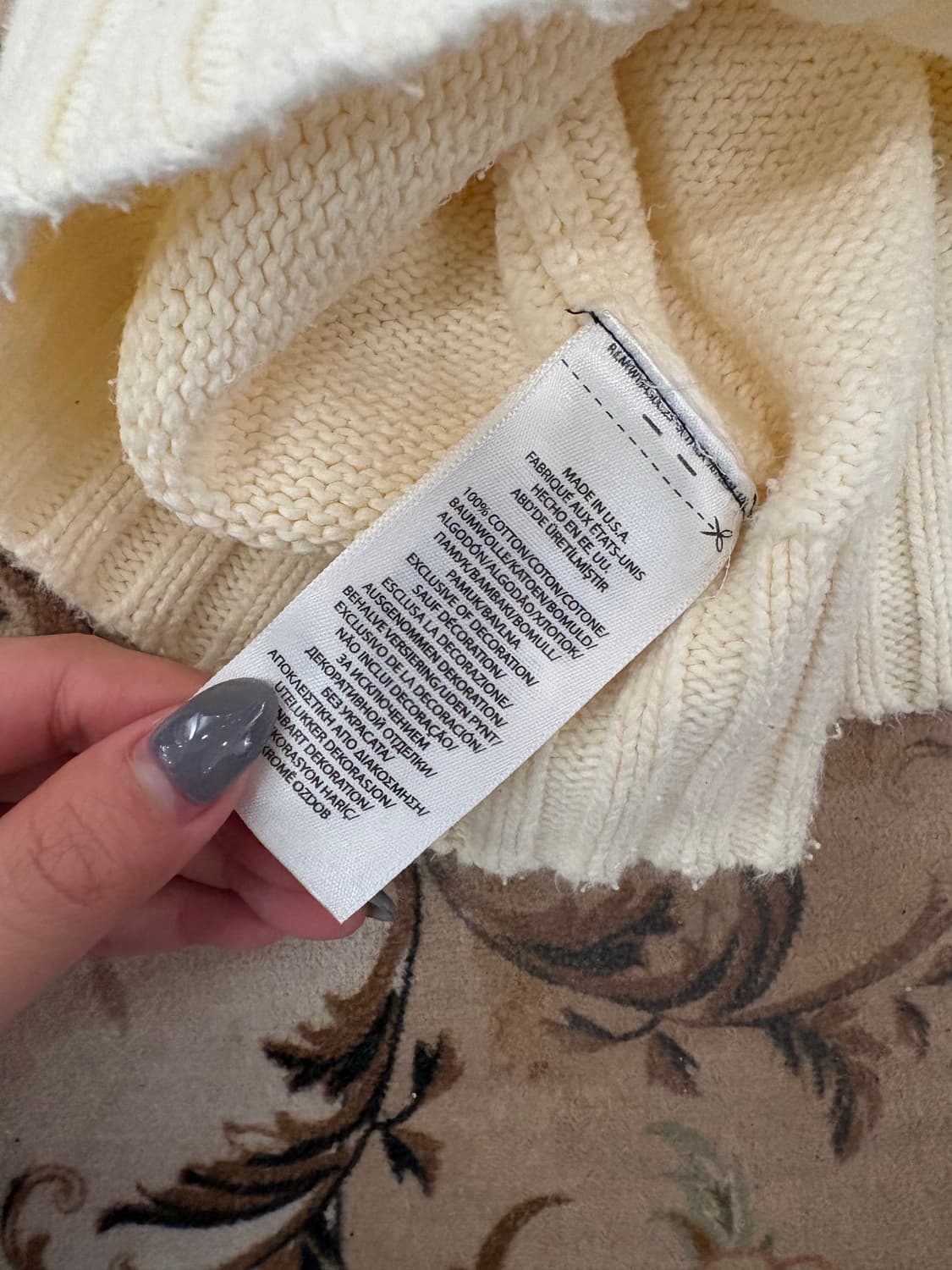 폴로랄프로렌 성조기 코튼니트 상품이미지4