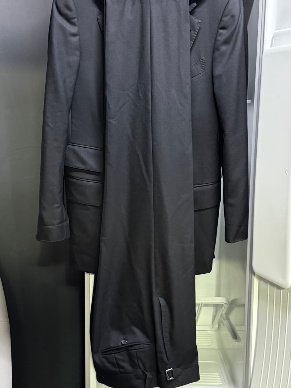 (국문택) 톰포드 캐시미어 투피스 테일러드 수트셋업 46R 상품이미지3