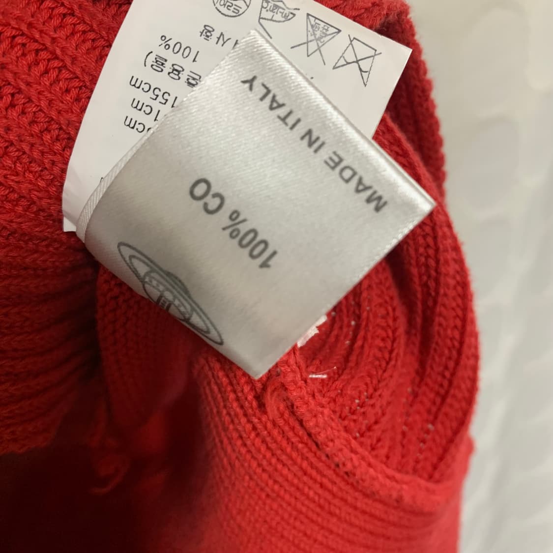 비비안 웨스트우드 레드 니트 슬리브리스 상품이미지8