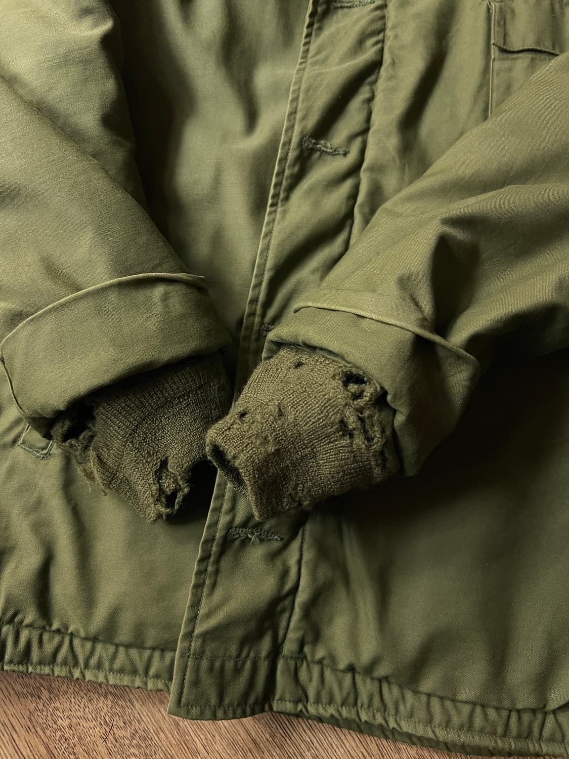 [L]80's 오리지널 U.S NAVY 미 해군 A-2 덱자켓 상품이미지4