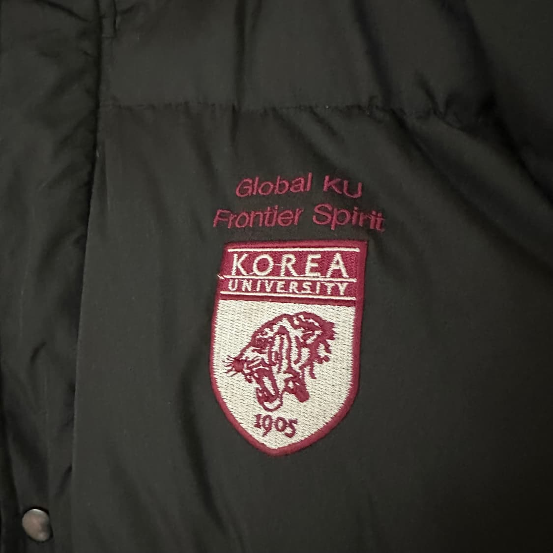 2XL 고려대학교 덕다운 롱패딩 상품이미지3