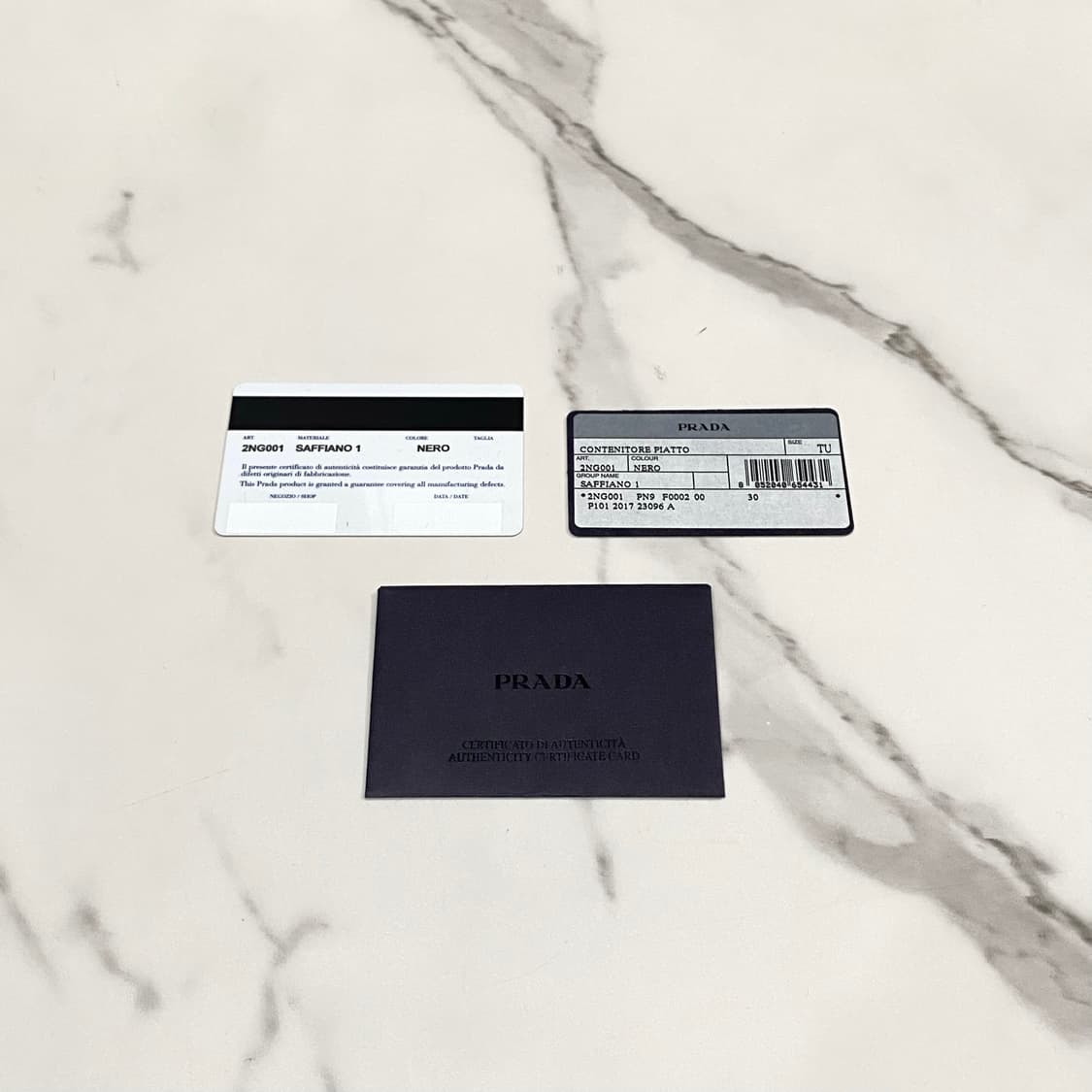거의새것 프라다 사피아노 레더 삼각로고 클러치백 남성 가방 2NG001 상품이미지9